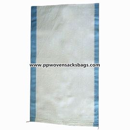 Chiny Blue Strip Fertilizer Packing PP Woven Bags dostawca