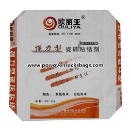 Chiny OEM Eco-friendly Zawory z papieru pakowego uszczelnione torby do kleju do płytek 13,5 &amp;quot;x 18&amp;quot; x 5 &amp;quot; dostawca